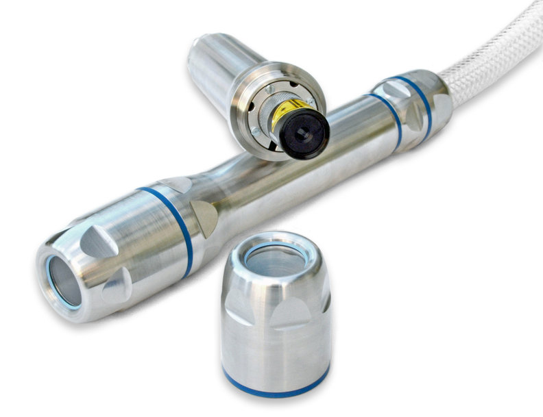 Piranha: New hygienic IP69k line laser enclosures